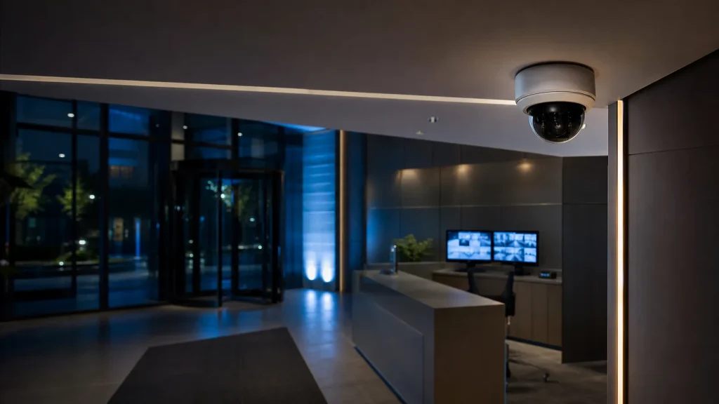 Système de vidéosurveillance IP professionnel pour entreprise